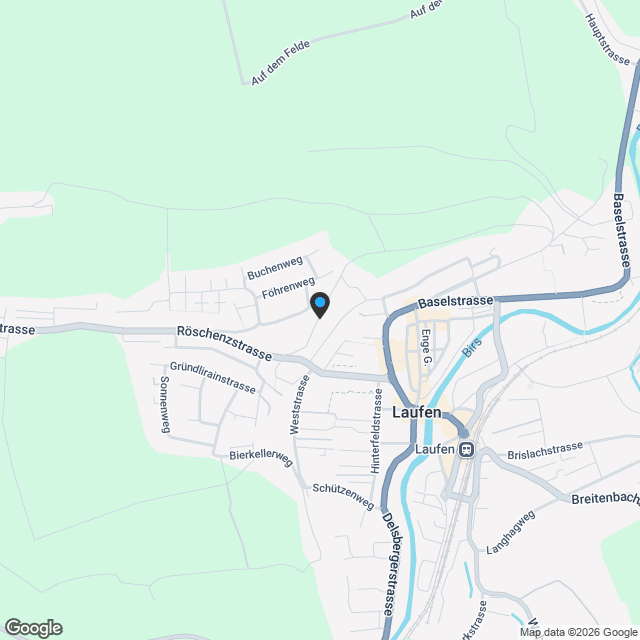 Exklusives Neubauprojekt Rääbe in Laufen - Wohnung 3 - Karte