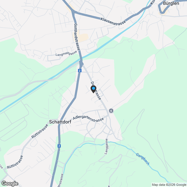 Neubau - 5.5-Zimmer-Einfamilienhaus (DEFH) mit Bergpanorama in Schattdorf - Karte
