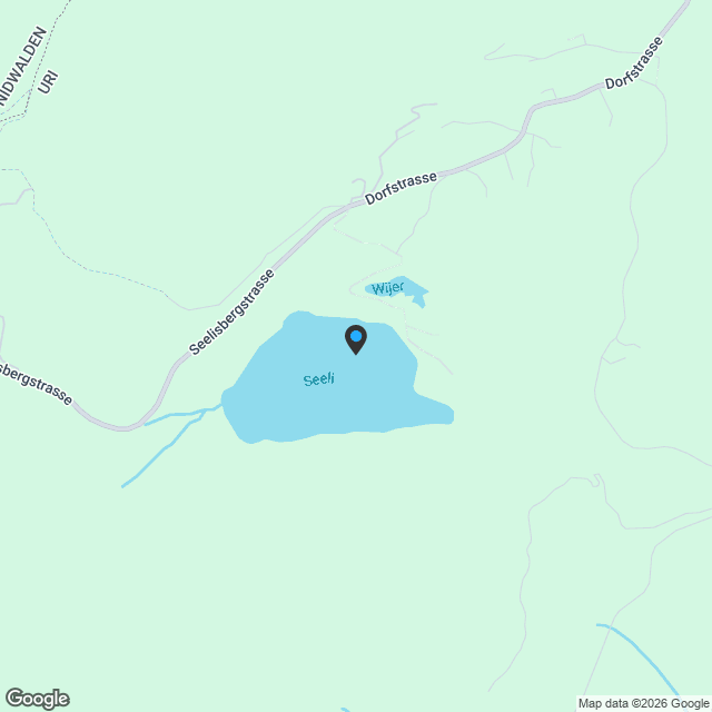 Neubau-Maisonette-Wohnung mit See- und Bergsicht in Seelisberg - Karte
