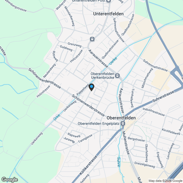 Projektiertes Mehrfamilienhaus mit 3 Wohnungen - Karte