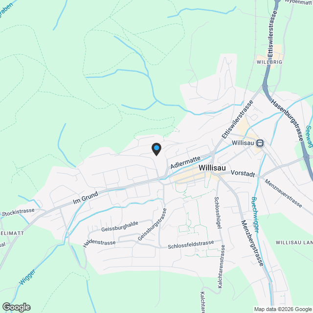 SCHÖN, RUHIG, ZENTRAL "GRÜENEGG WILLISAU" - Karte