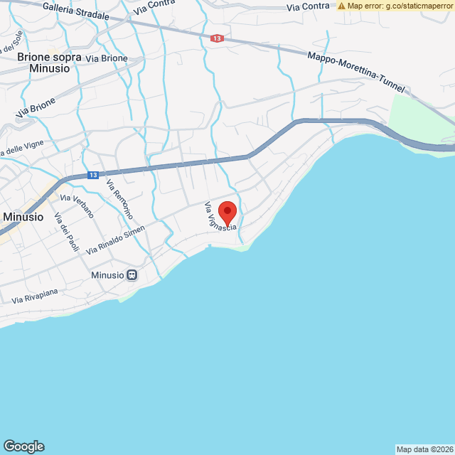 4.5 con giardino NUOVO Minusio vista lago - Karte