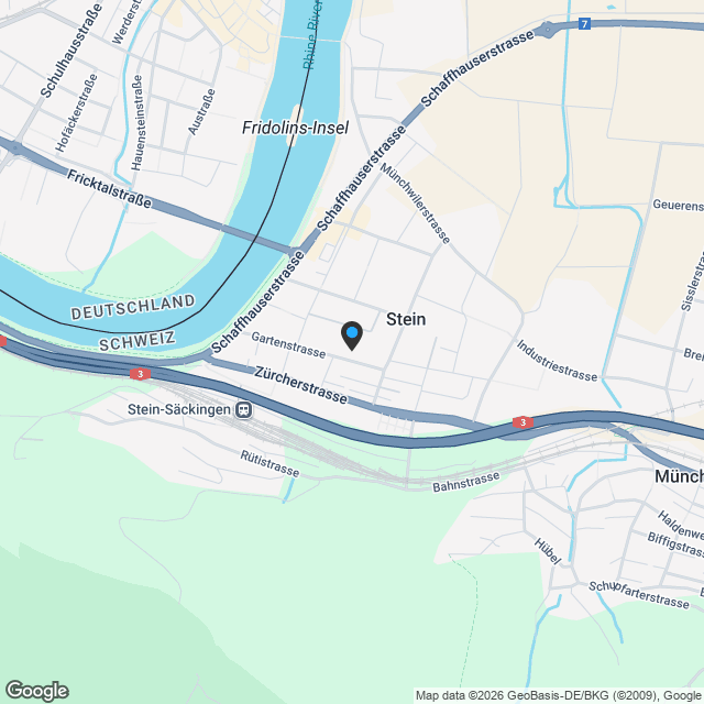 4.5 Zimmer-Attikawohnung - Zentral gelegen in kleiner Überbauung - Karte