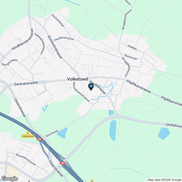 WÄSSERWIESEN - Neubauprojekt in Volketswil - Karte