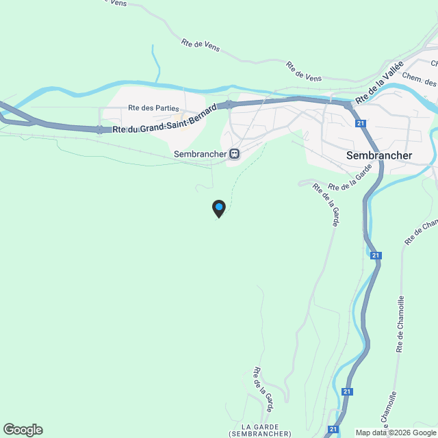 Superbe villa à deux pas de Verbier - Karte