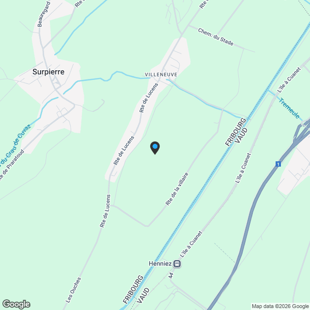 Nouvelle Promotion " Les Collondels" : 5 Spacieuses villas familiale de 6,5 p avec studio indépendant à Surpierre (FR) - Karte