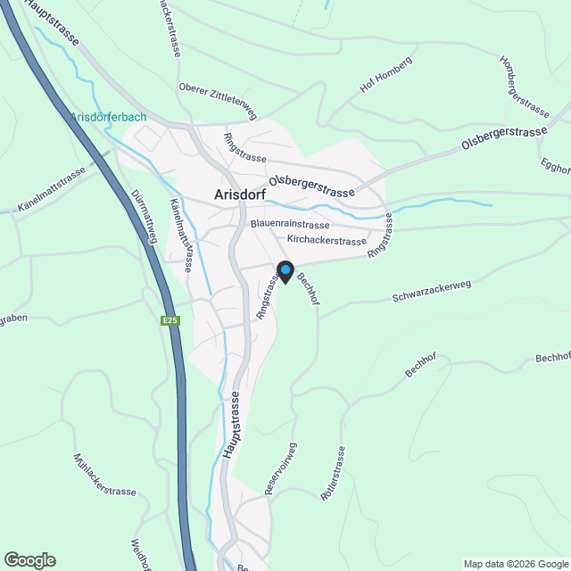 Neubau, Einfamilienhaus mit Doppelcarport an ruhiger Lage - Karte