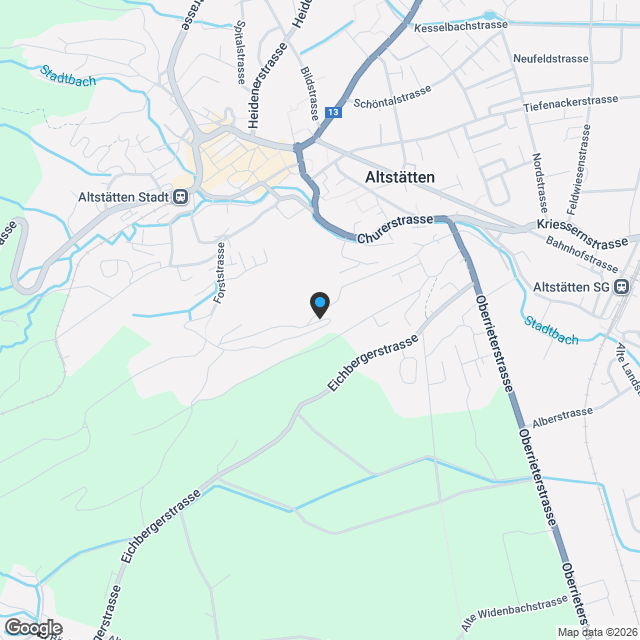 Spatenstich erfolgt - Neue 5.5-Zimmer-Attikawohnung im Neubauprojekt in Altstätten - Karte