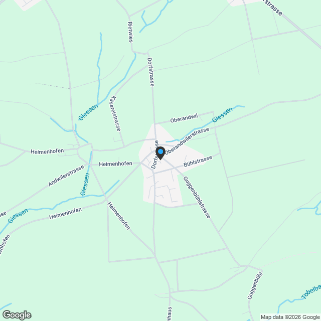 Exklusives 5.5 Zimmer Doppeleinfamilienhaus an ruhiger Lage - Karte