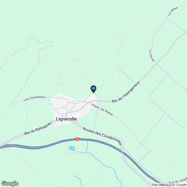 Lignerolle - Les Coteaux - Villa neuve de 5.5 pièces - Karte