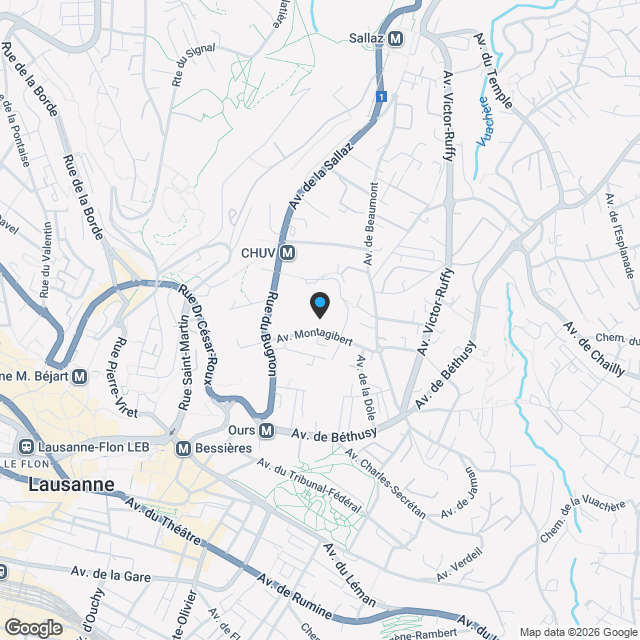 Appartement de 3.5 pièces - Karte