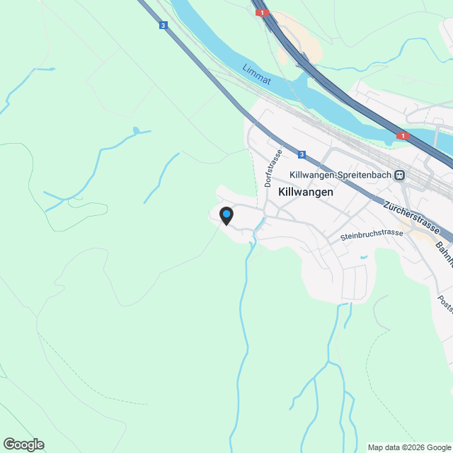 Neubau «Sennenberg Killwangen»: 11 Häuser verfügbar | Bezug Frühling 2028 - Karte