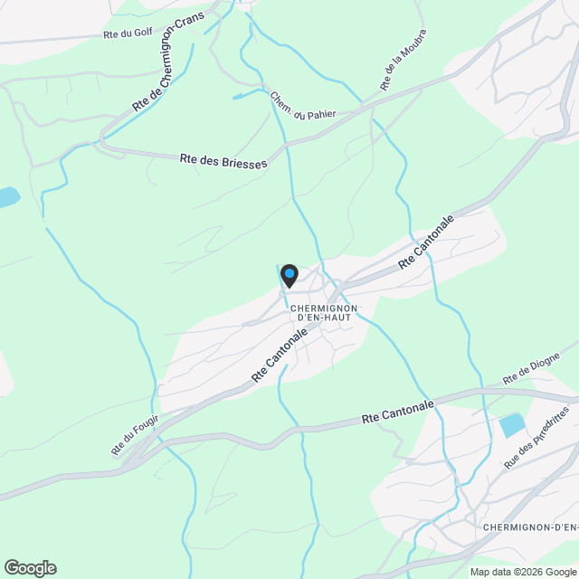 6003. Maison moderne neuve à Chermignon d'en Haut - Karte
