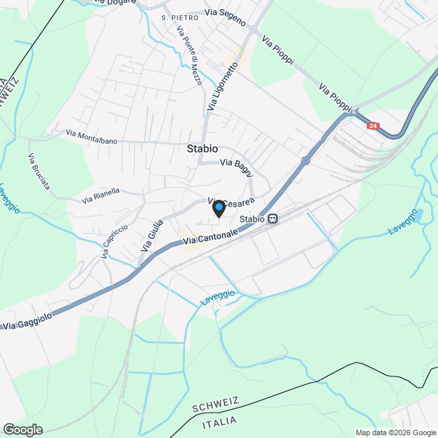 Modern 2.5-Room Apartment in New Minergie Building - Stabio - Karte