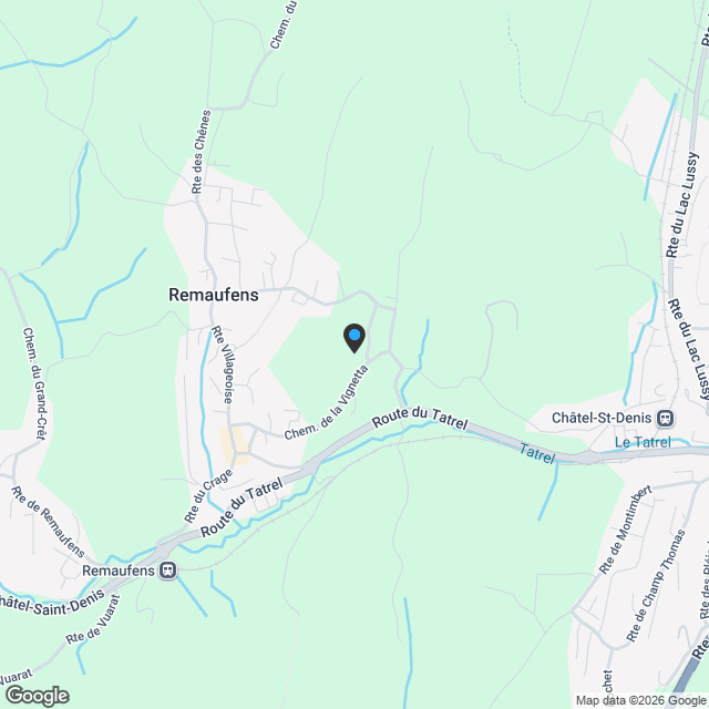 Villa contiguë 4.5 pièces à Remaufens - Karte