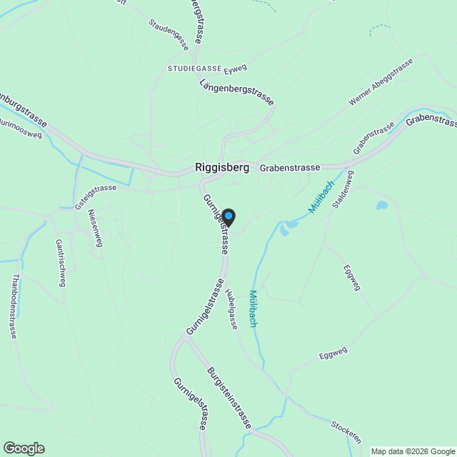 Neubauprojekt Gurnigelstrasse Riggisberg - Karte