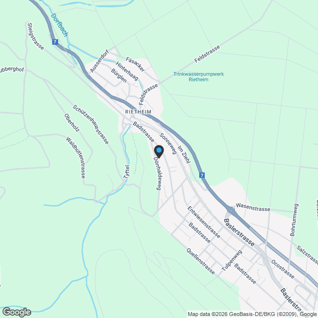 NEUBAU 5.5 Zimmer Eckeinfamilienhaus mit attraktiver Fernsicht - Karte