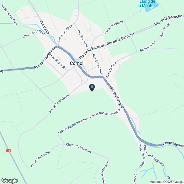 Magnifiques villas de 5.5 pièces avec beau terrain plat et vue dégagée - Karte