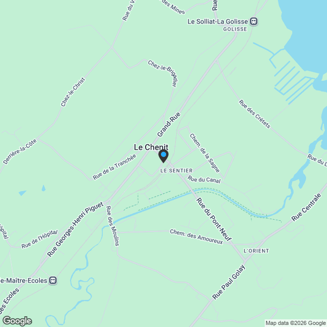 PPE "La Tour des Horlogers" - Le Sentier (lot 12) - Karte