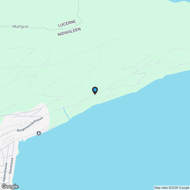 Exklusive 5½-Zimmer-Wohnung mit Seenähe in Ennetbürgen - Karte