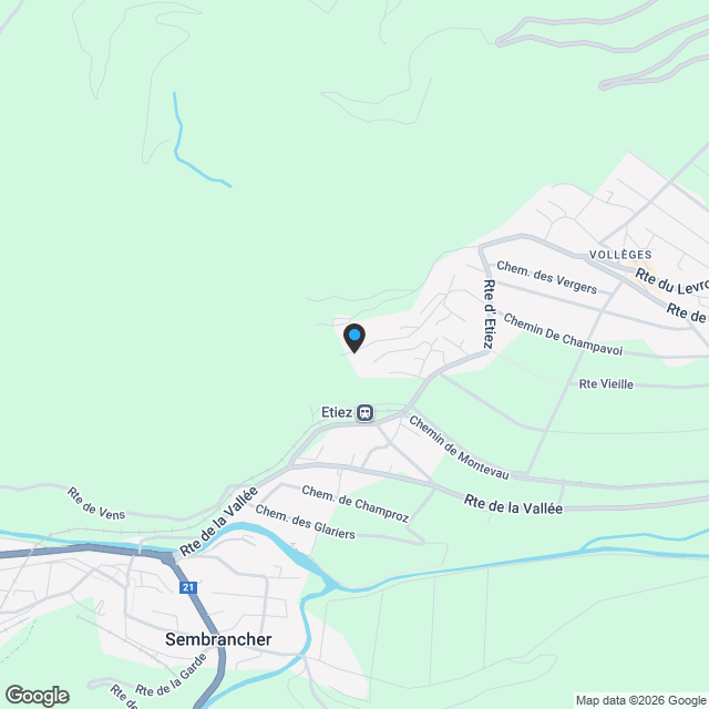 Superbe duplex avec vue panoramique - Karte