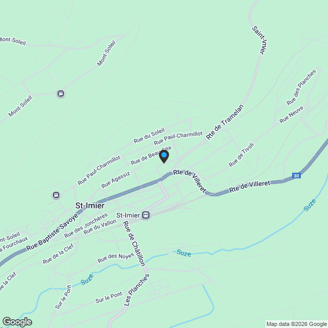 Appartement de 3,5 pièces dans nouvelle construction à Saint-Imier - Karte