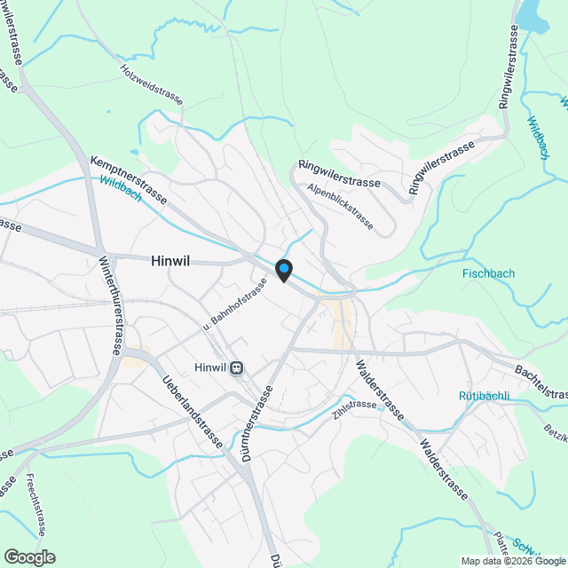 3.5 Zimmerwohnung im Neubauprojekt Living Hinwil - Karte