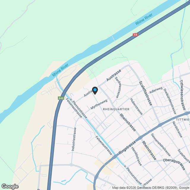 Erstwohnsitz oder Ferienhaus mit  Einliegerwohnung - Karte