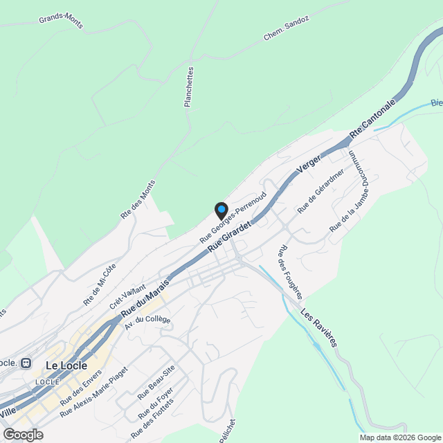 Attique exceptionnel de 4.5 pièces, idéalement exposé ! - Karte