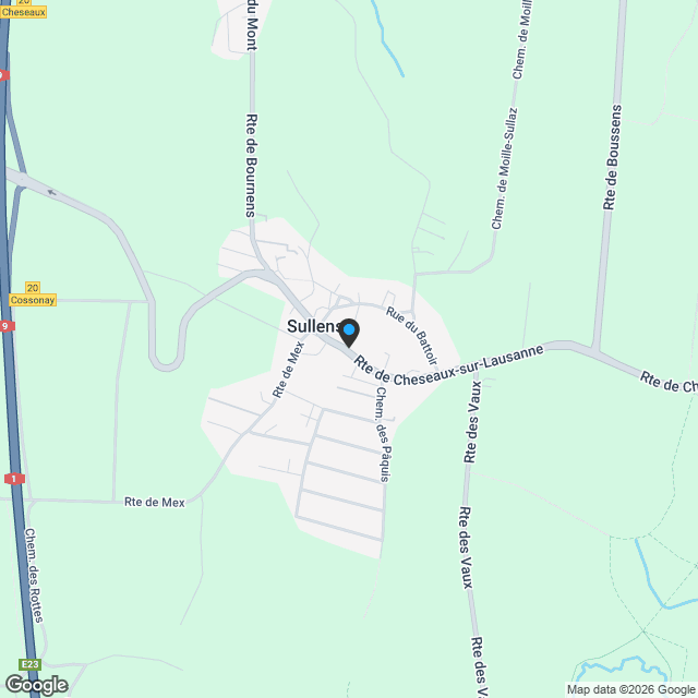 Appartement duplex dans ferme rénovée - Karte