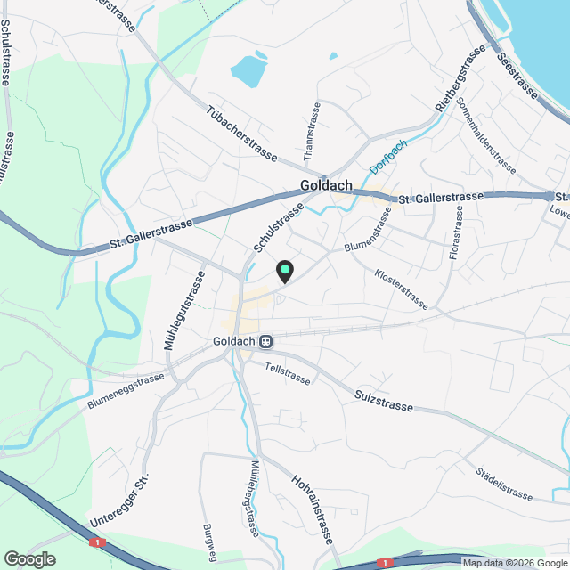 Wohnung in Goldach - Karte