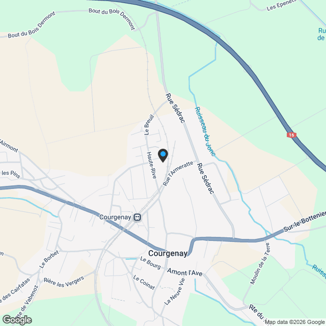 Maison jumelée A - Karte