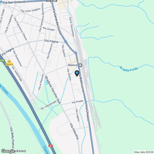 Moderne und hochwertige Attikawohnung in der neuen Residenza Al Parco - Karte