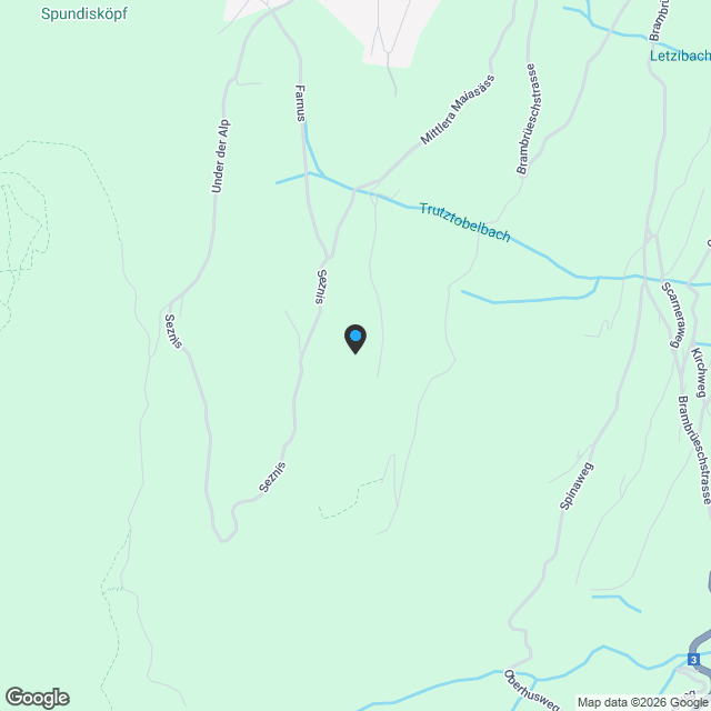 Neubauprojekt Pazonja Malix - Karte