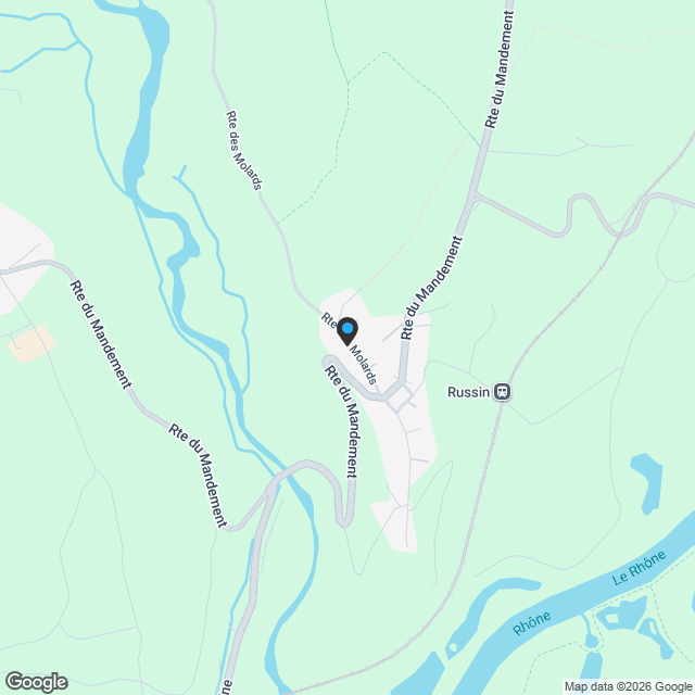 Appartements à vendre à Russin - Karte