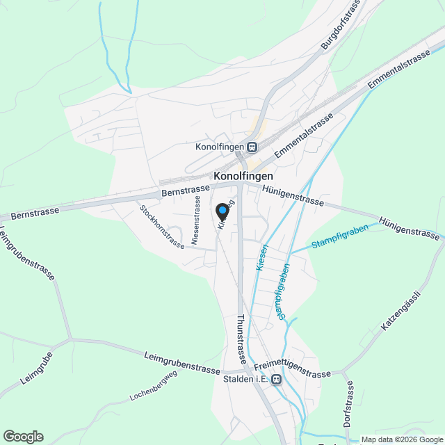 Neue barrierefreie Wohn-Oase mit zwei Terrassen - Karte