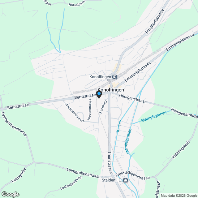 Neue barrierefreie Gartenwohnung mit zwei Sitzplätzen - Karte