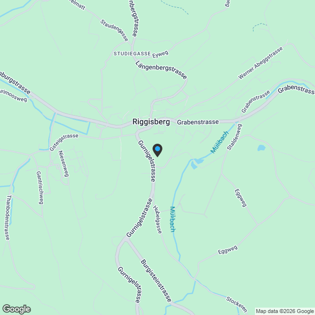 Neubauprojekt Gurnigelstrasse Riggisberg - Karte