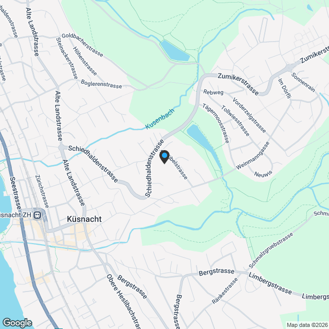 Ihr neues Zuhause in Küsnacht - stilvoll wohnen mit Terrasse - Karte
