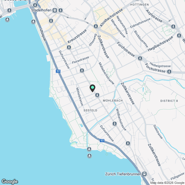 Seefeld Neubau-Wohnung mit 2 Balkonen - Karte