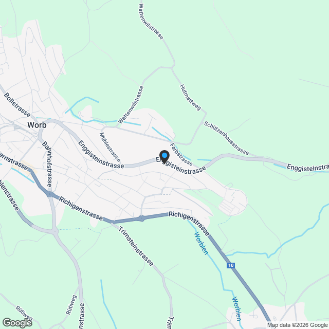 Wohnen im Neubau: Attika mit unbegrenzter Alpensicht! - Karte