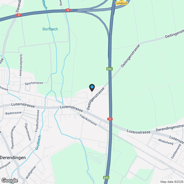 Charmantes Mehrfamilienhaus in Derendingen - Moderne trifft auf Tradition - Karte