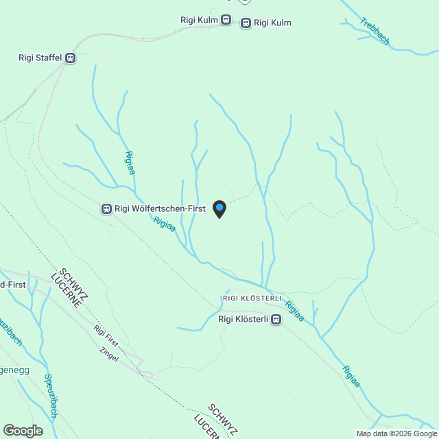 Rigi Des Alpes - 17 exklusive Wohneinheiten inmitten der Natur - Chalet Neubau - Karte