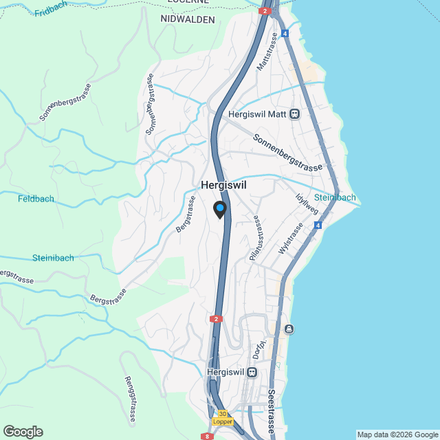 AUREA - 5½ Zimmer Gartenwohnung - Karte