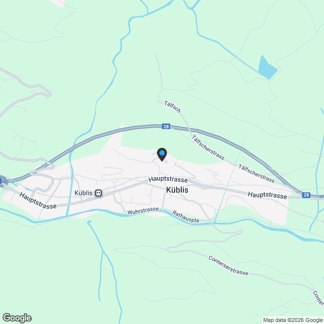 3.5-Zimmer-Wohnung in Küblis - Karte