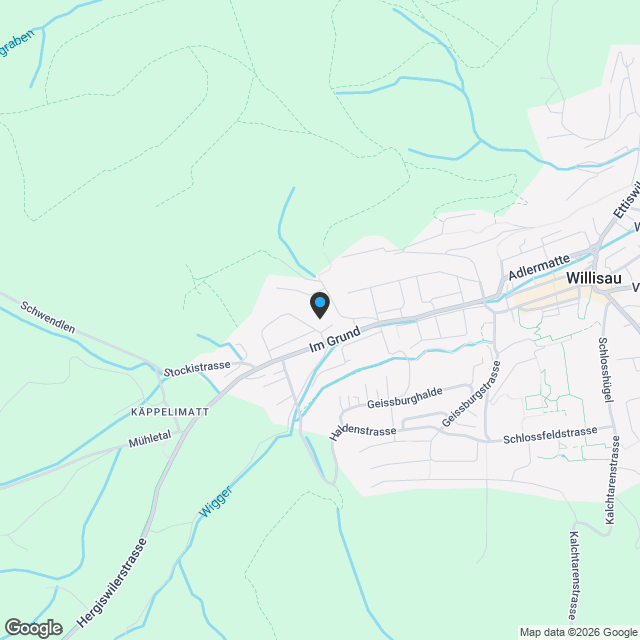 3.5-Zimmer-Neubauwohnung an ruhiger und zentraler Lage - Karte