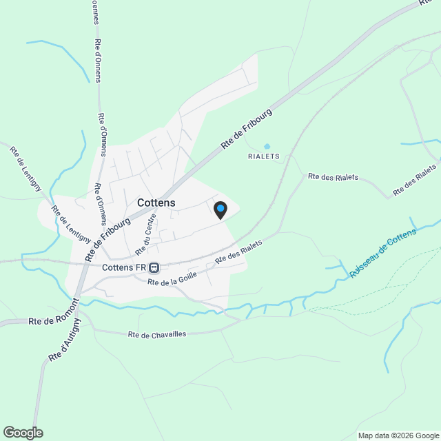 NOUVELLE PROMOTION - IMMEUBLE PPE À COTTENS (FRIBOURG) - Karte