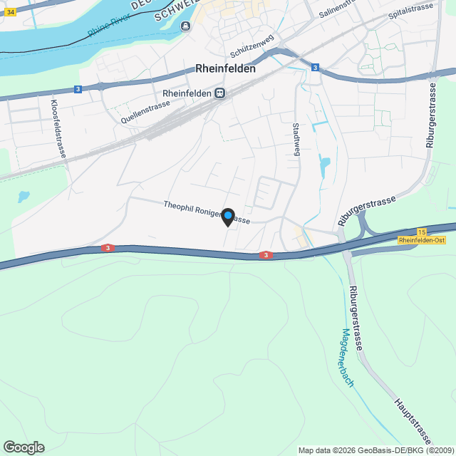 Willkommen im Paradies der Reihenhäuser am Kapuzinerberg - Karte