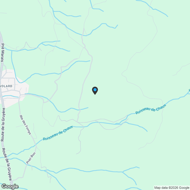 Villas neuves au coeur de la Gruyère (Corbières) - Karte