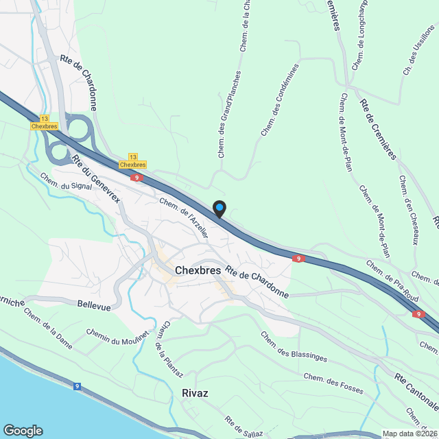 Charmant appartement 4.5 pièces avec vue sur le Lac - Karte